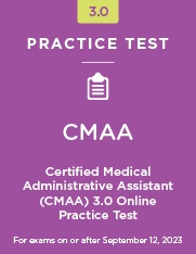 Stock photo representing Certified Medical Administrative Assistant (CMAA) Online Practice Test 3.0