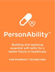 Stock photo representing PersonAbility for Pharmacy Technicians