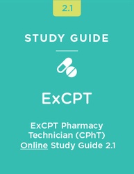 Stock photo representing ExCPT Pharmacy Technician Exam (CPhT) Online Study Guide 2.1